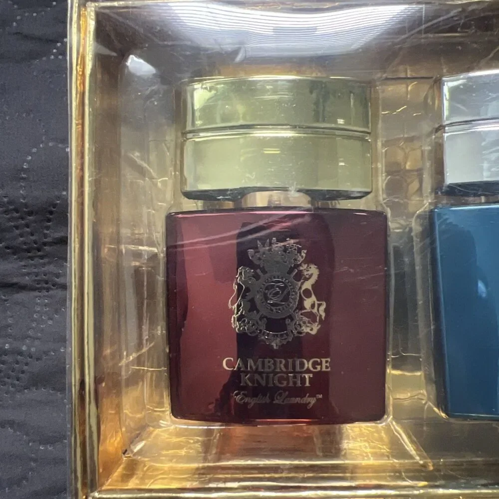 English Laundry Cologne Gift Set EDP Spray 4x20ml Oxford Crown London Cambridge